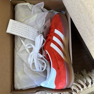 Brand New Bold Orange Adidas Gazelle Indoor